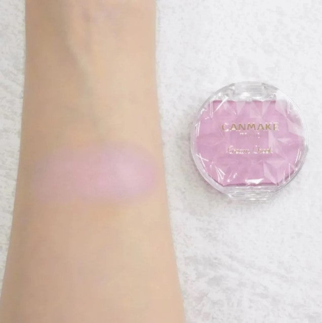 CANMAKE - Cream Cheek Pearl Type - 4g Pale Lilac