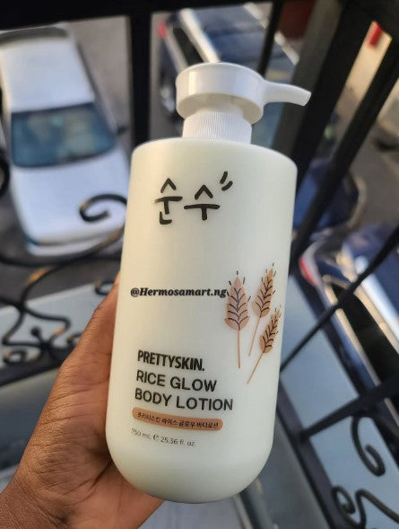 PRETTYSKIN - Rice Glow Body Lotion - 750ml