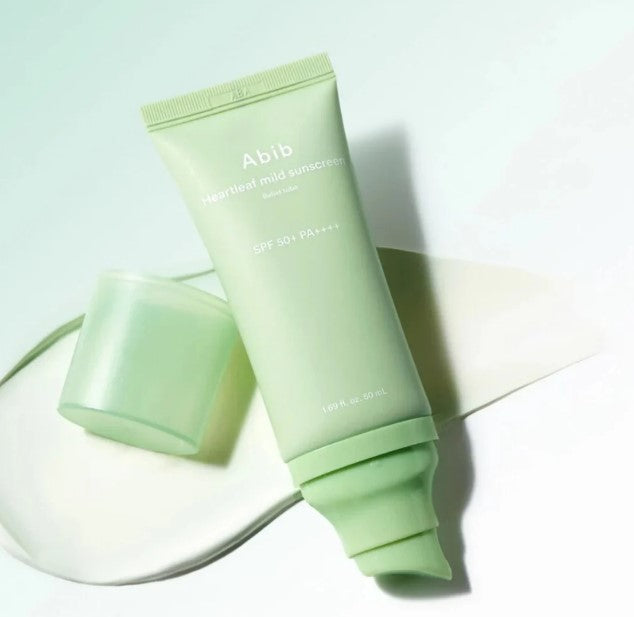 Abib - Heartleaf Mild Sunscreen Relief Tube SPF 50+ PA++++ - 50ml