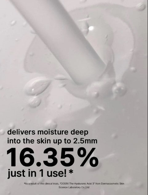 COSRX - The Hyaluronic Acid 3 Serum - 20ml