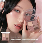 peripera - Peripera Ink Pocket Shadow Palette (Pink Haguma Edition) - 6.4g