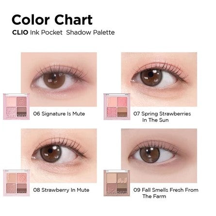 peripera - Peripera Ink Pocket Shadow Palette (Pink Haguma Edition) - 6.4g