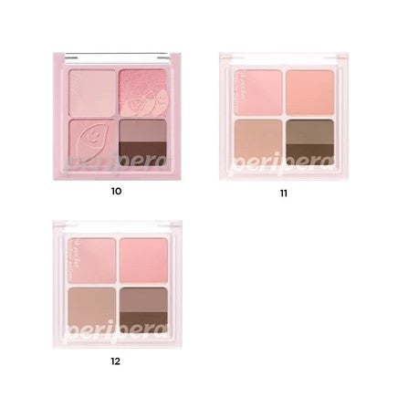 peripera - Peripera Ink Pocket Shadow Palette (Pink Haguma Edition) - 6.4g