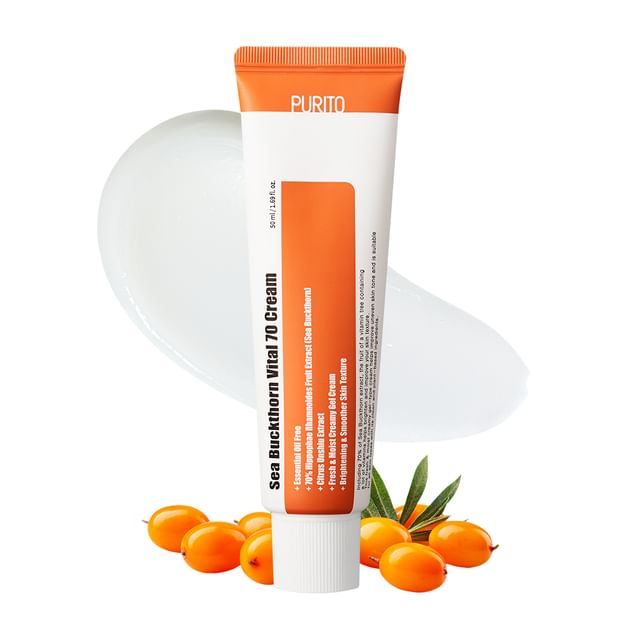 Purito SEOUL - Sea Buckthorn Vital 70 Cream (New Formula) - 50ml