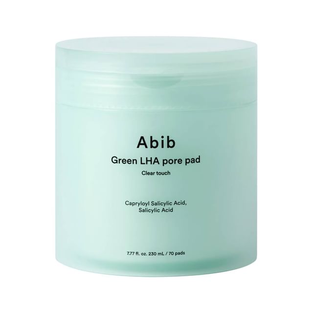 Abib - Green LHA Pore Pad Clear Touch 绿LHA毛孔护理棉片 - 210ml/60pads