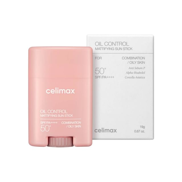 CELIMAX - Oil Control Mattifying Sun Stick SPF50+ PA++++ - 19g