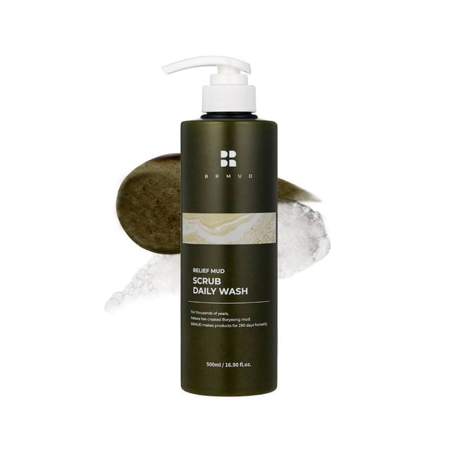 BRMUD - Relief Mud Scrub Daily Body Wash - 500ml