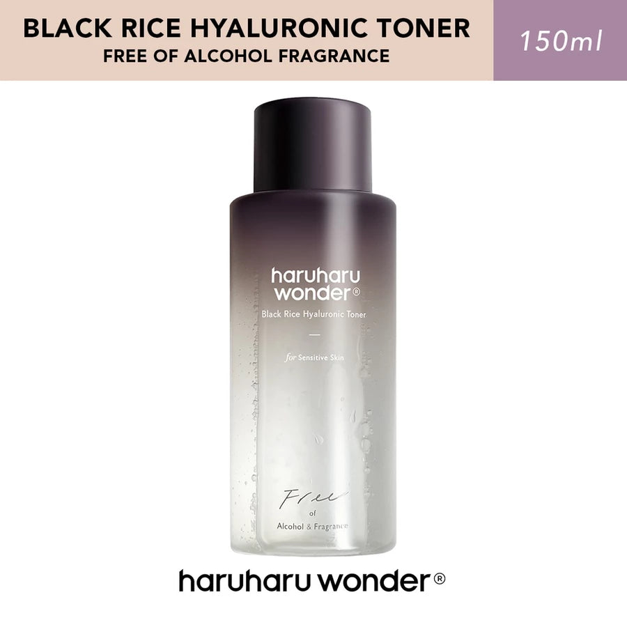 Haruharu WONDER - Black Rice Hyaluronic Toner - 150ml