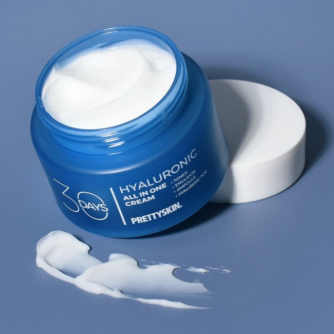 PRETTYSKIN - 30 Days All In One Hyaluronic Cream - 100ml