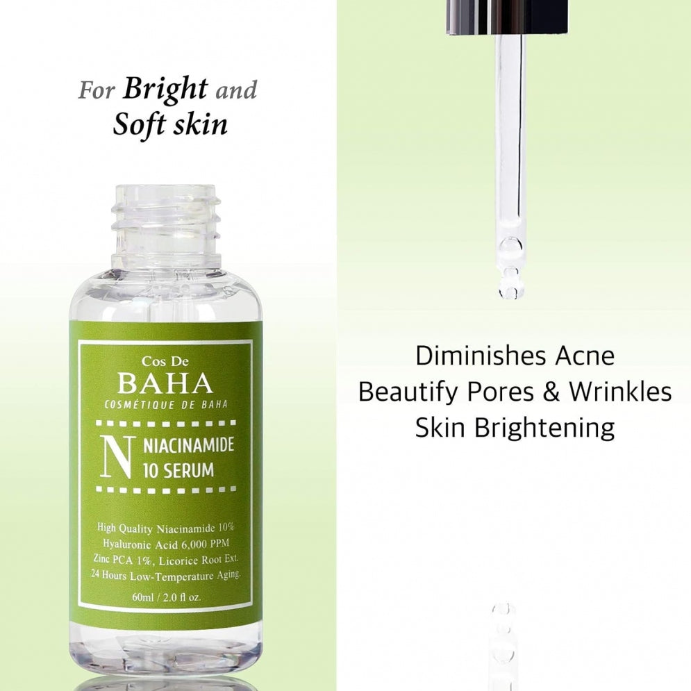 Cos De BAHA - Niacinamide Serum (N60) - 60ml