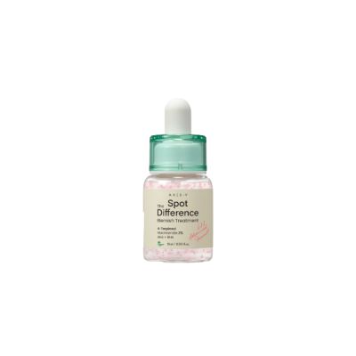 A rack of skincare