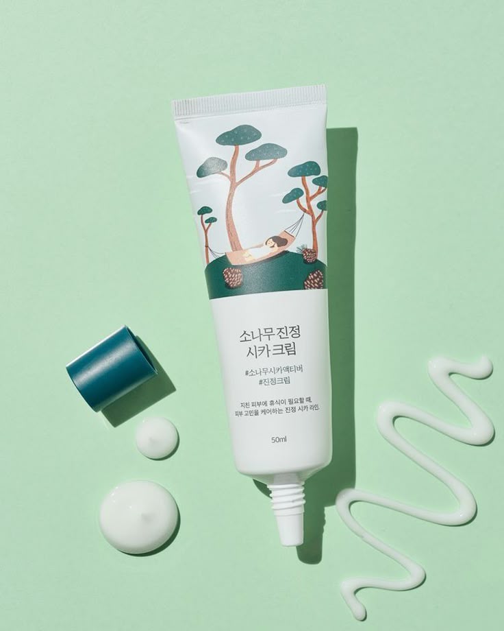 Round Lab - Pine Calming Cica Sunscreen - 40ml