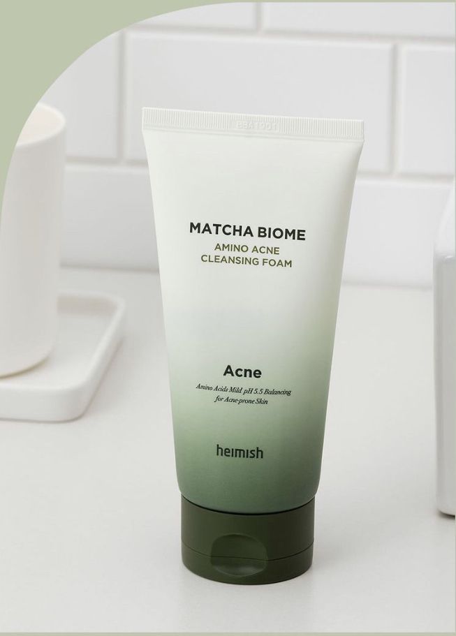 heimish - Matcha Biome Amino Acne Cleansing Foam - 150g