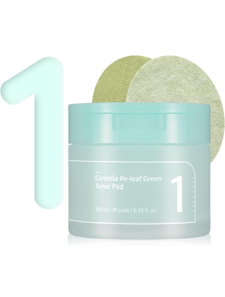 numbuzin - No.1 Centella Re-Leaf Green Toner Pad - 190ml/70pads