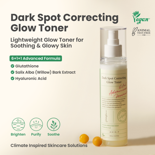 AXIS-Y - Dark Spot Correcting Glow Toner - 125ml