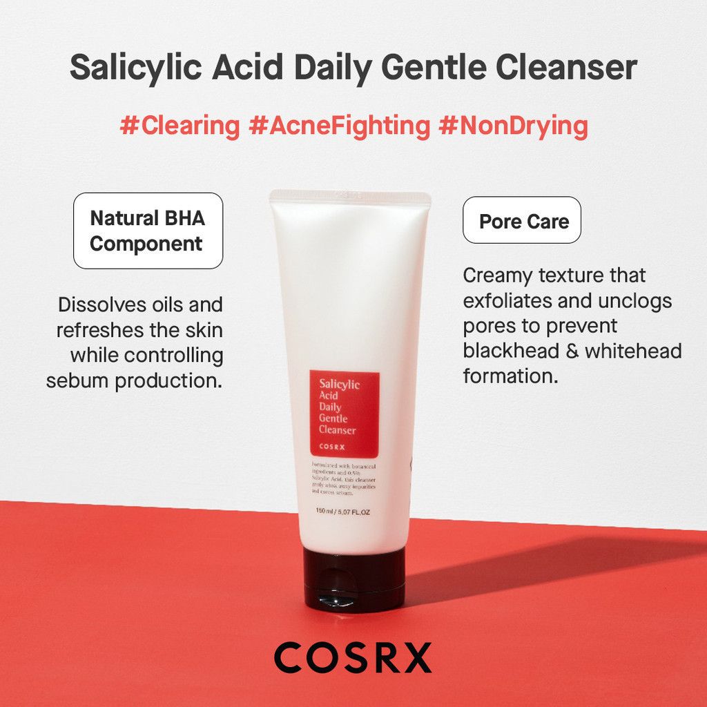COSRX Salicylic Acid Daily Gentle Cleanser 150ml