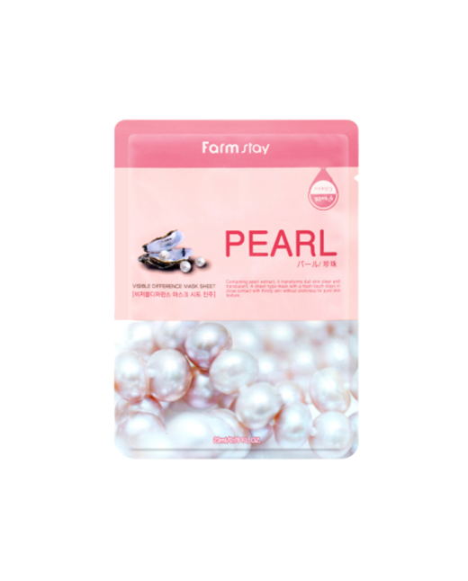 Farm Stay - Visible Difference Mask Sheet - Pearl - 1pc