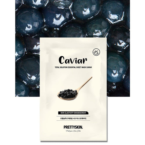 PRETTYSKIN - Total Solution Essential Sheet Mask - Caviar - 1pc