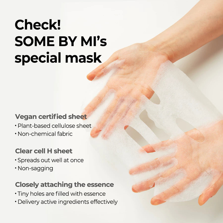 SOME BY MI - Real AHA-BHA-PHA Calming Care Mask - 1pc (5ea) Set