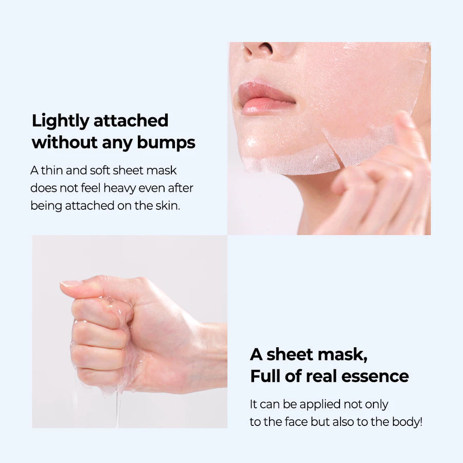SOME BY MI - Real AHA-BHA-PHA Calming Care Mask - 1pc (5ea) Set