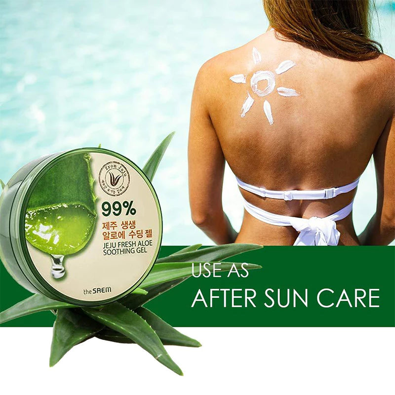 The Saem - Jeju Fresh Aloe Soothing Gel 99% - 300ml