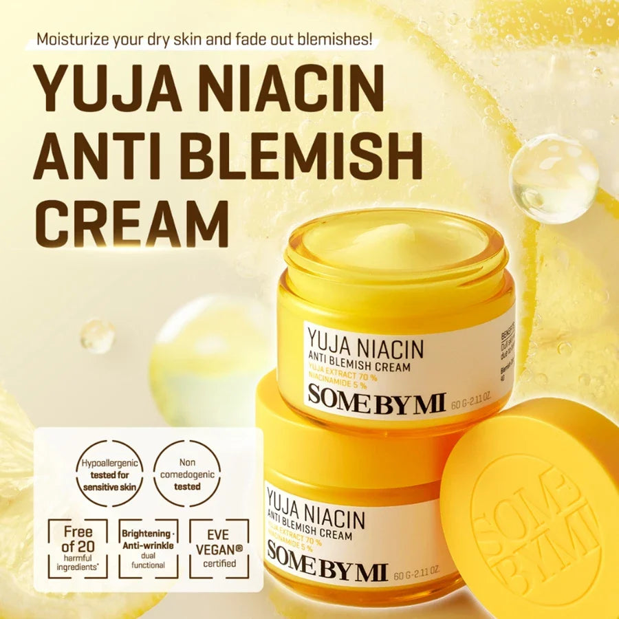SOME BY MI - Yuja Niacin Anti Blemish Cream - 60g