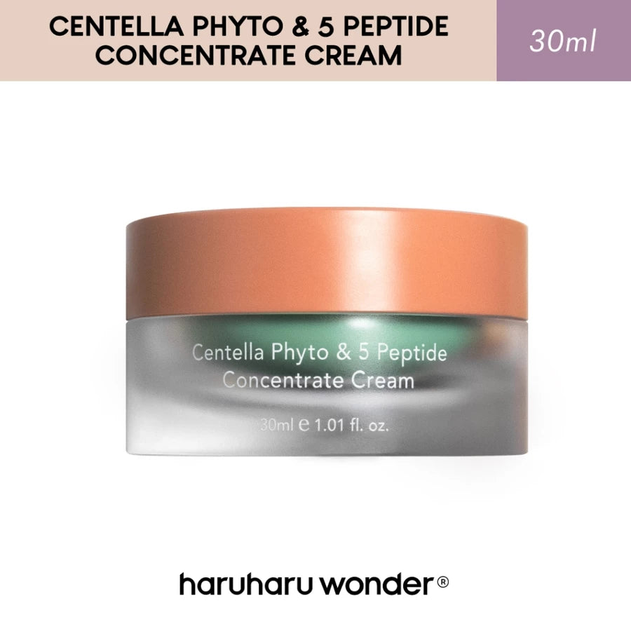 Haruharu WONDER - Centella Phyto & 5 Peptide Concentrate Cream - 30ml