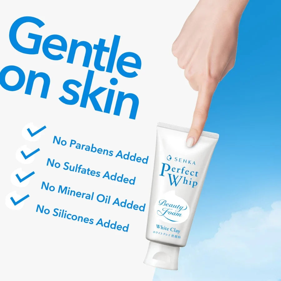 Shiseido - Senka Perfect Whip White Clay - 120g
