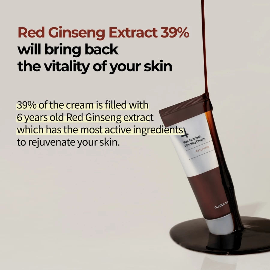 numbuzin - No.4 Full-Nutrient Firming Cream - 60ml