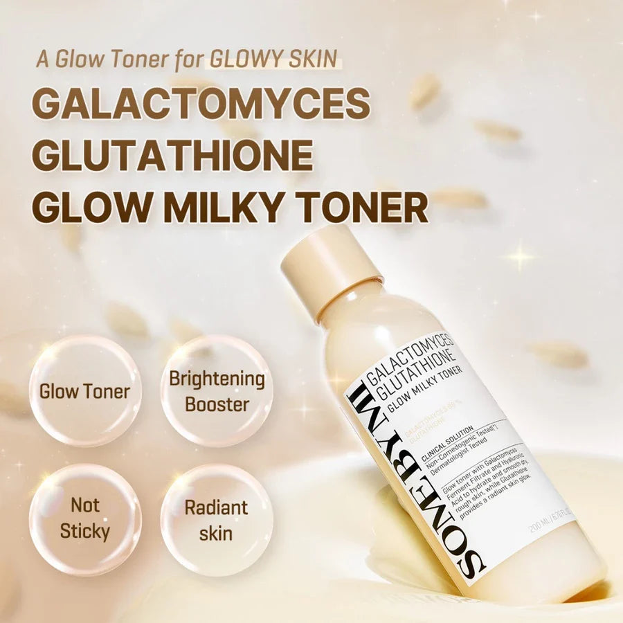 SOME BY MI - Galactomyces Glutathione Glow Milky Toner - 200ml