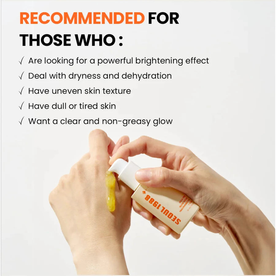 KSECRET - SEOUL 1988 Glow Serum : Niacinamide 15% + Yuja - 30ml