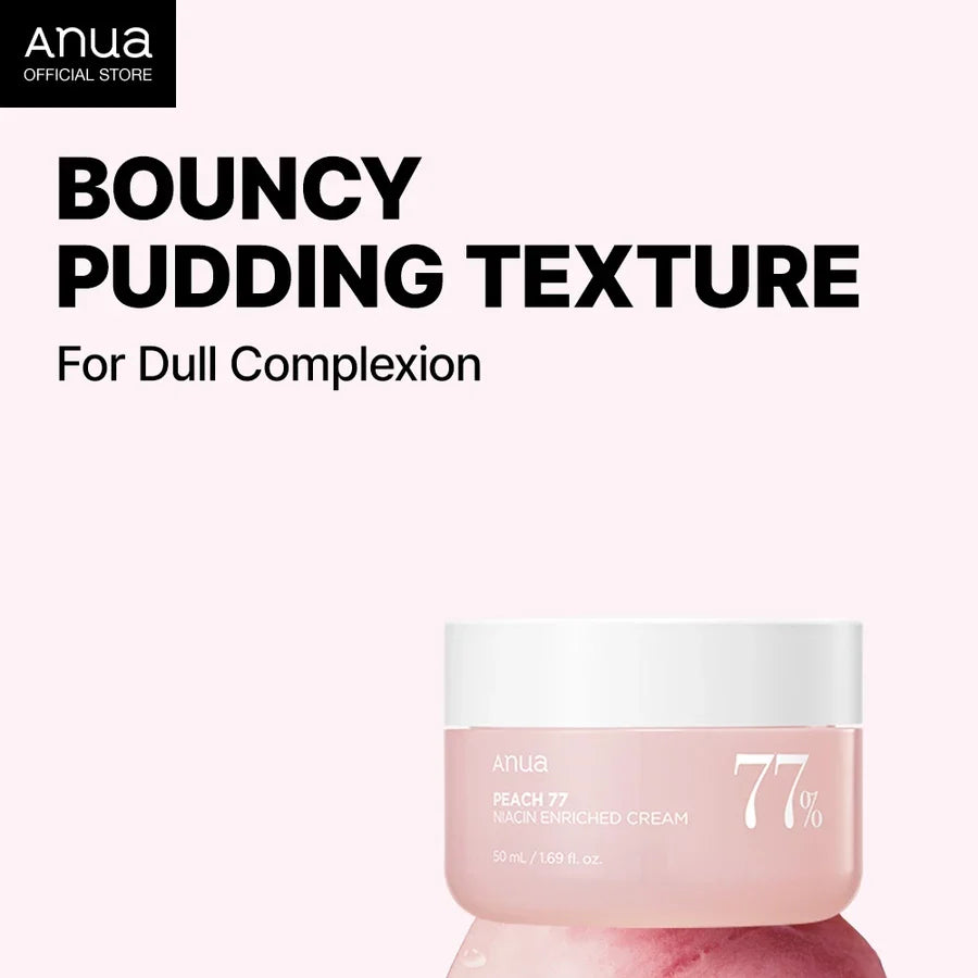 ANUA - Peach 77% Niacin Enriched Cream - 50ml