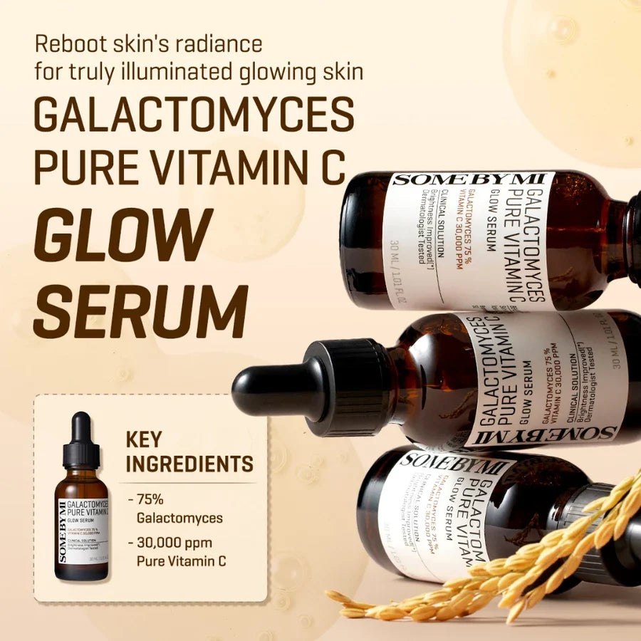 SOME BY MI - Galactomyces Pure Vitamin C Glow Serum - 30ml