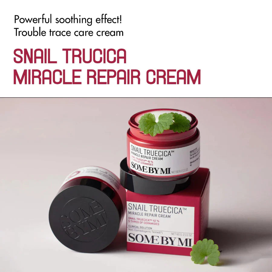 SOME BY MI - Snail Truecica Miracle Repair Cream - 60g
