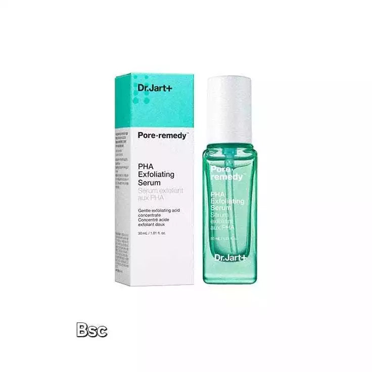 A rack of skincare