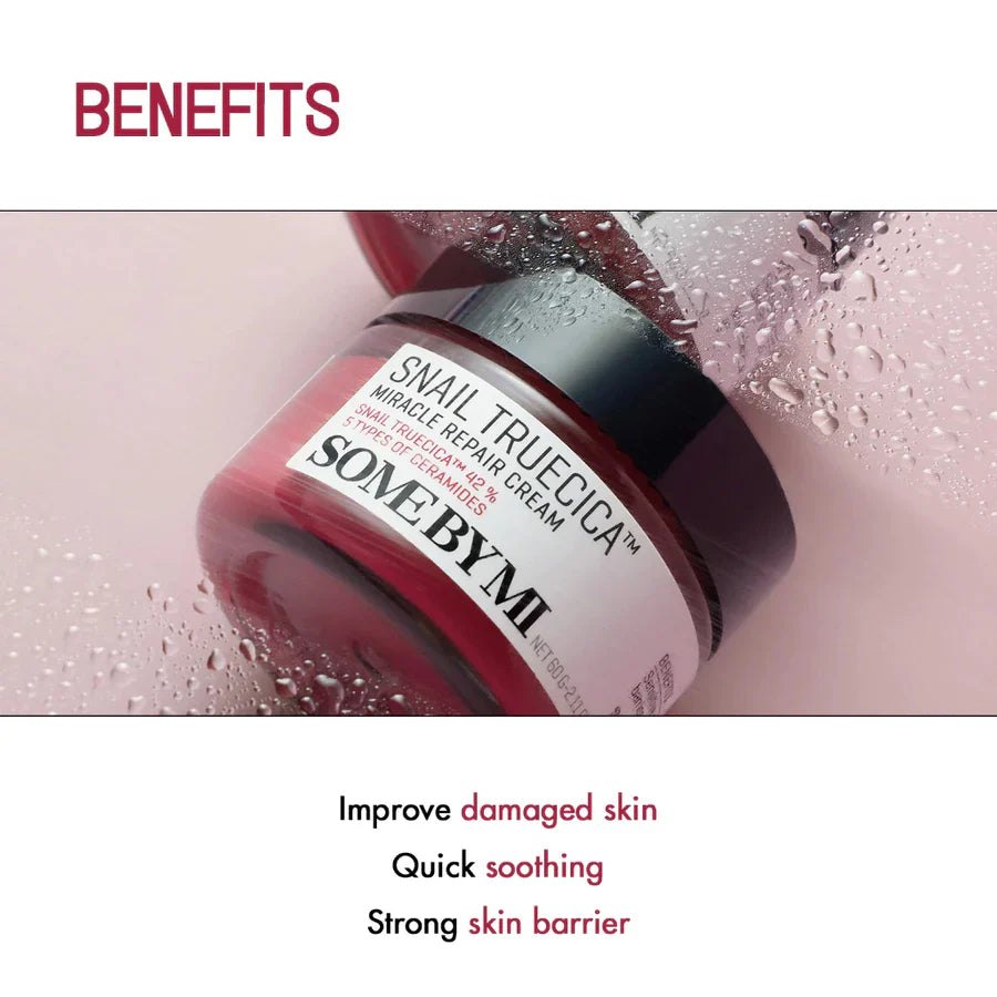 SOME BY MI - Snail Truecica Miracle Repair Cream - 60g