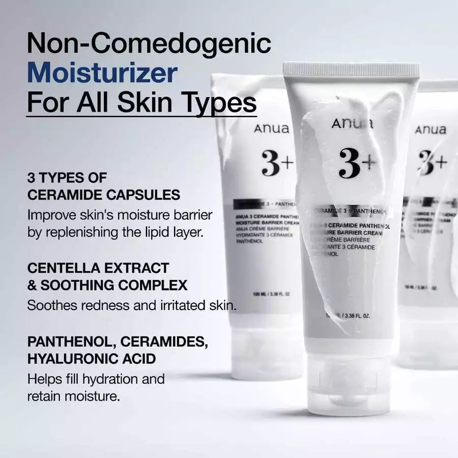 ANUA - 3 Ceramide Panthenol Moisture Barrier Cream - 100ml