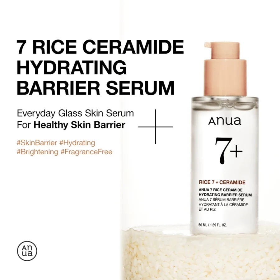 ANUA - 7 Rice Ceramide Hydrating Barrier Serum - 50ml