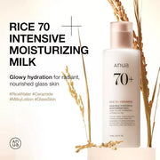 A rack of skincare