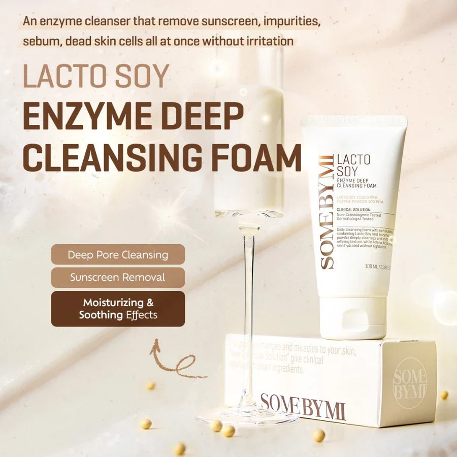 SOME BY MI - Lacto Soy Enzyme Deep Cleanser - 100ml