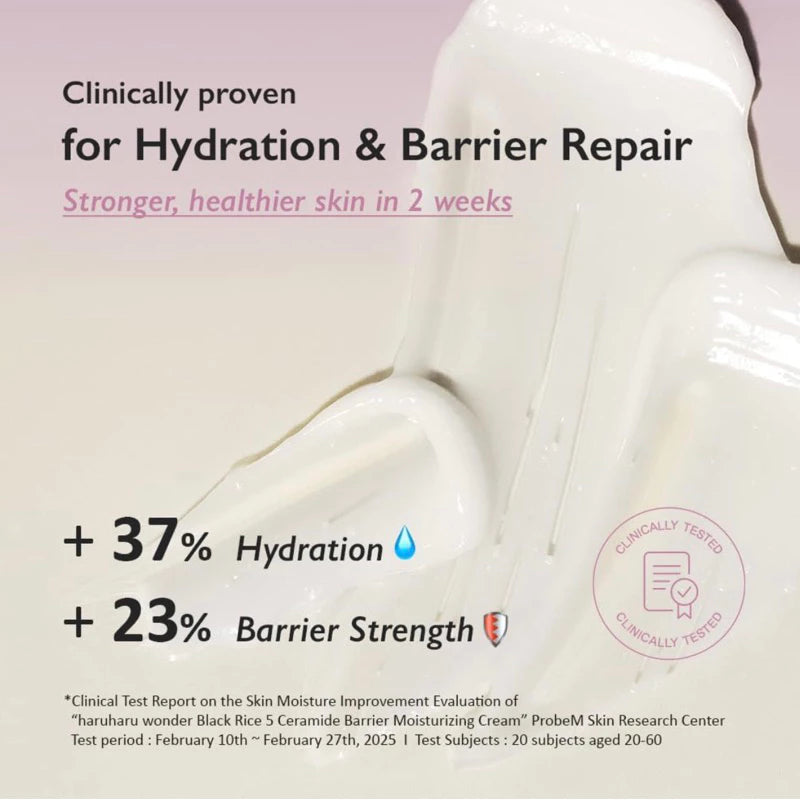 haruharu wonder - Black Rice 5 Ceramide Barrier Moisturizing Cream - 50ml