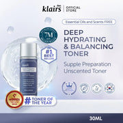 A rack of skincare