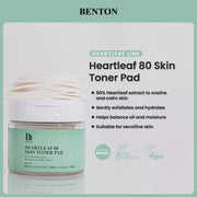 A rack of skincare