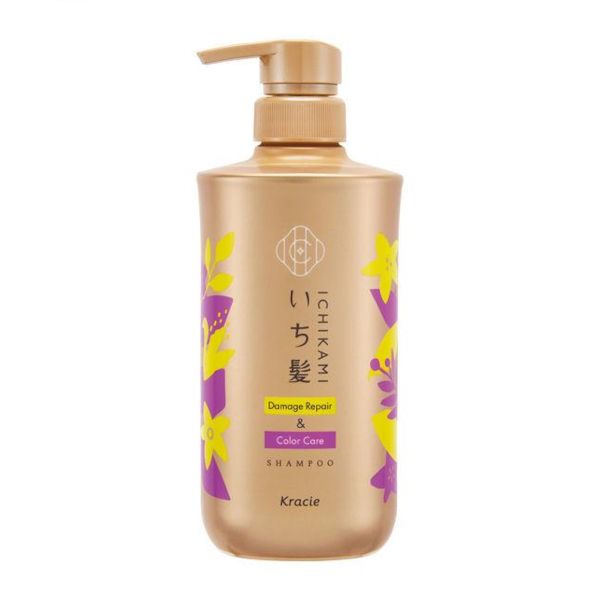 Kracie - Ichikami Damage Repair & Color Care Shampoo - 480ml