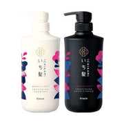Kracie - Ichikami Smoothing Shampoo & Conditioner Pair Set - 480ml + 480g