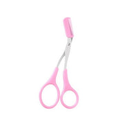 MissLady - Eyebrow Comb Scissors - 1pc - Random Color