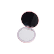 MissLady - Portable Mini Makeup Mirror with LED lighting - 1 PC - Pink