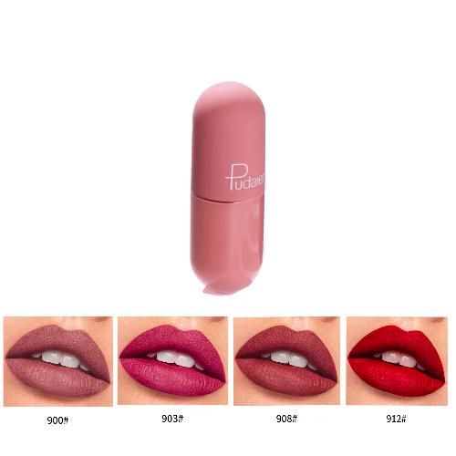 Pudaier - Mini Capsule Matte Liquid Lipstick - 4.5g
