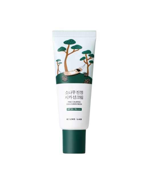 Round Lab - Pine Calming Cica Sunscreen - 40ml