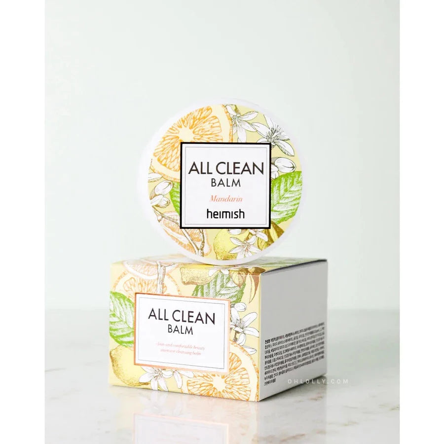 A rack of skincare